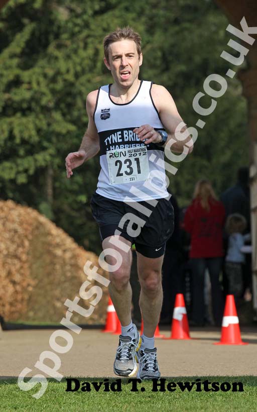 No 231 in the Run northumberland Half Marathon.